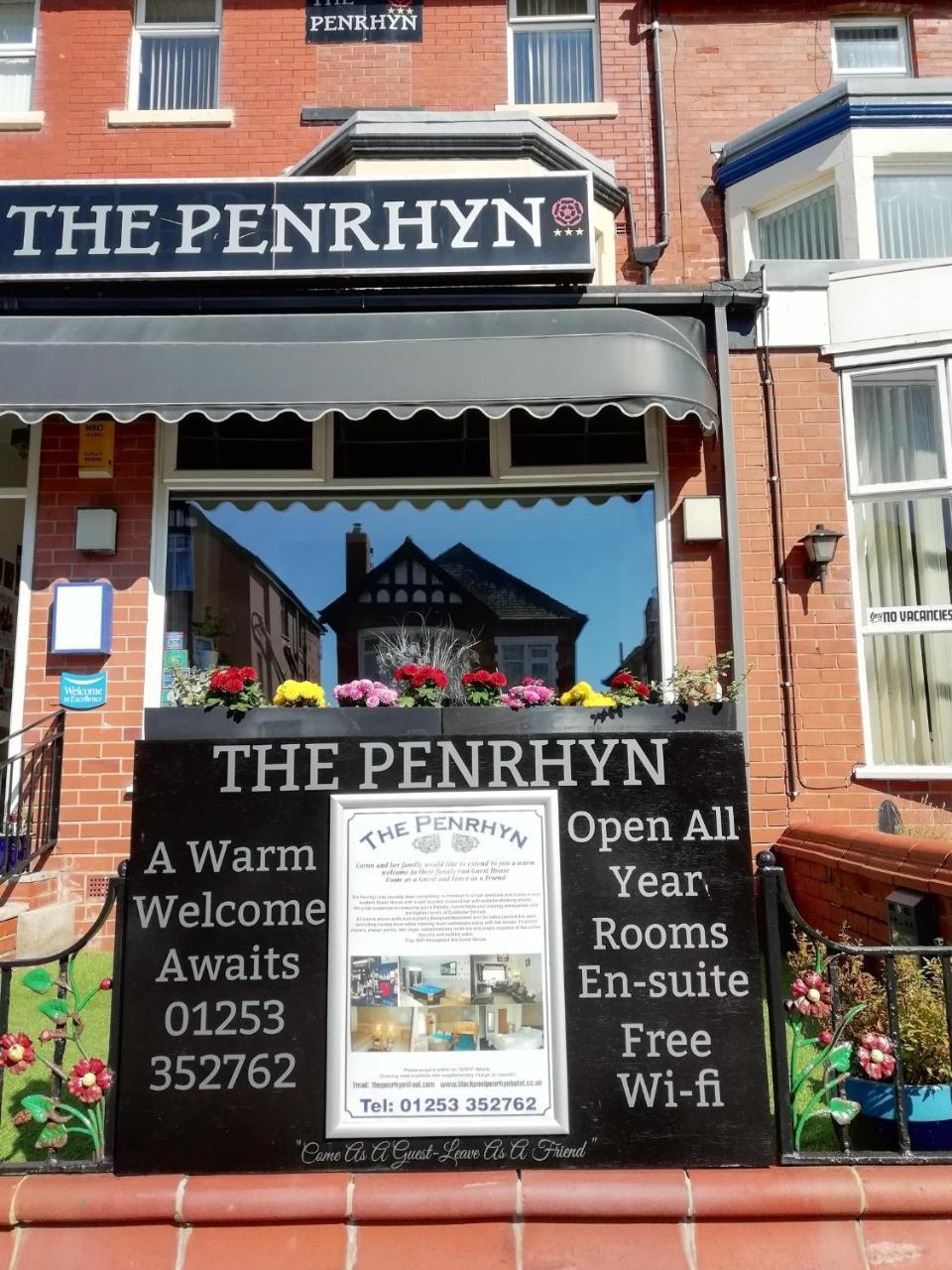 The Penrhyn Otel Blackpool Dış mekan fotoğraf